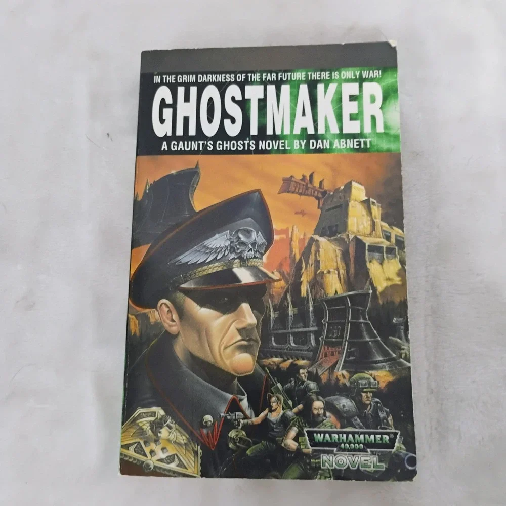 Warhammer 40000 Ghostmaker Dan Abnett Gaunt's Ghosts Novel First US Edition 2000